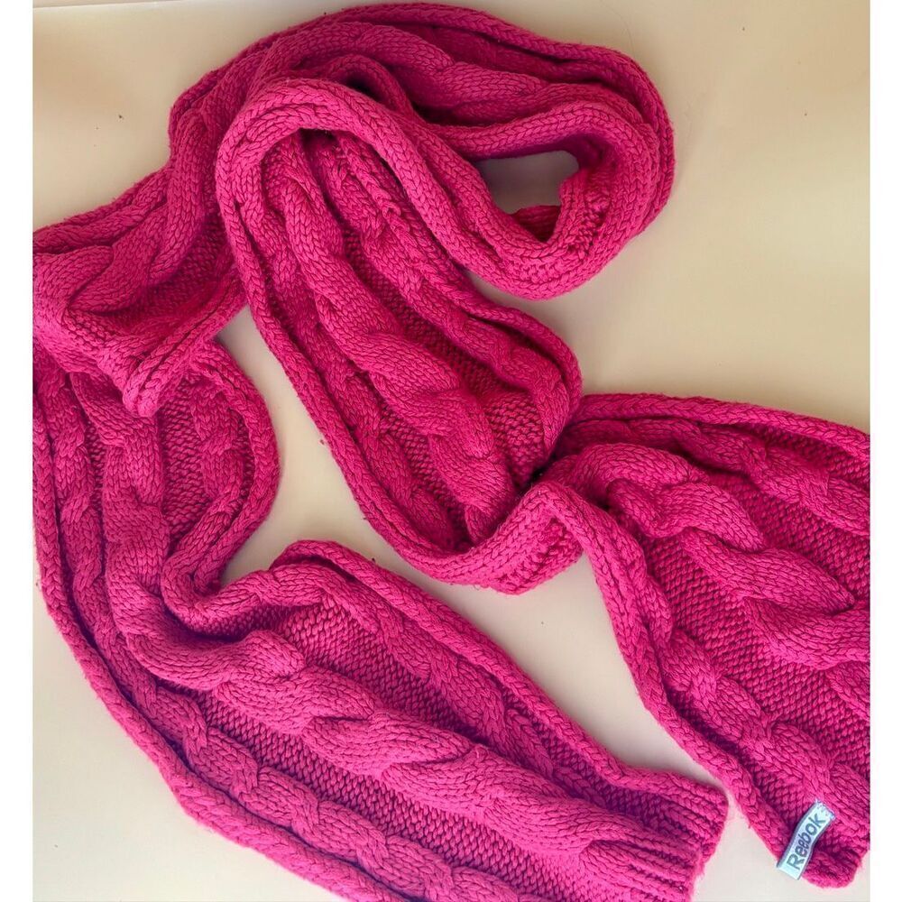 Cable Knit Scarf Reebok - Picture 2 of 7